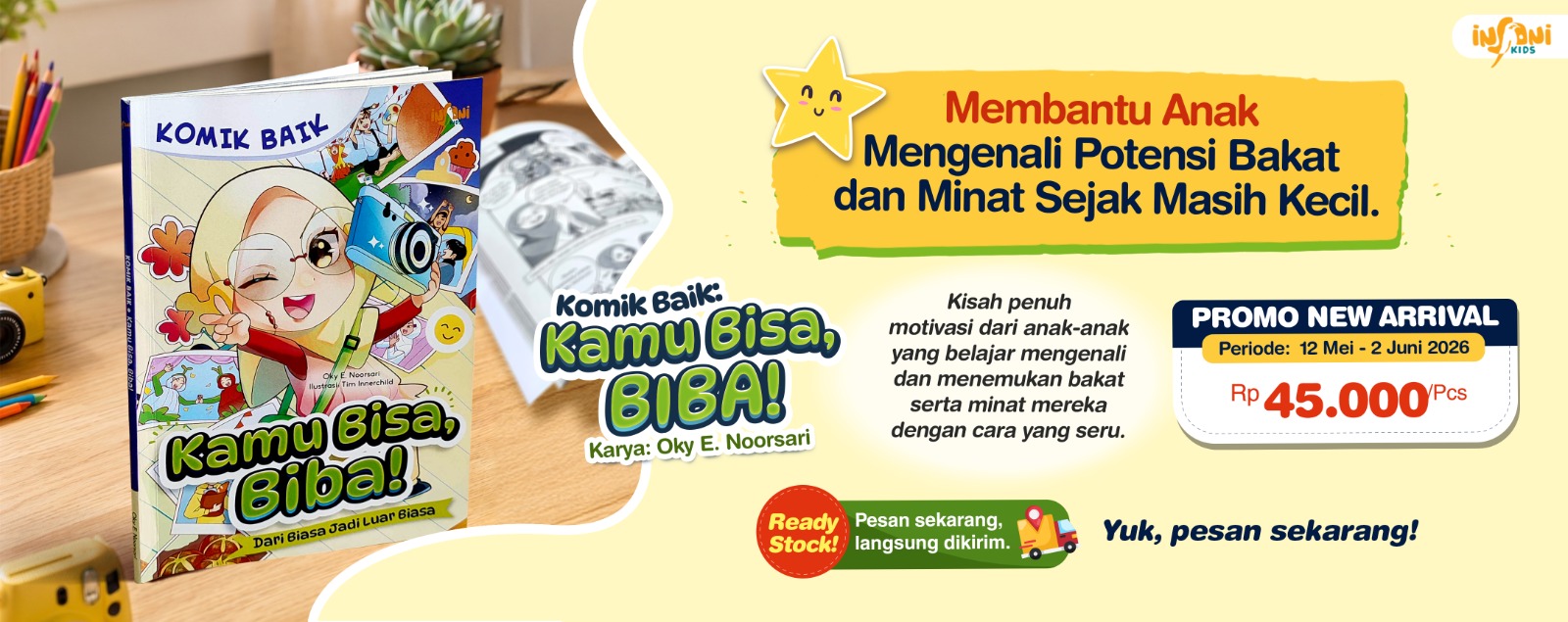 KOMIK BAIK KAMU BISA BIBA
