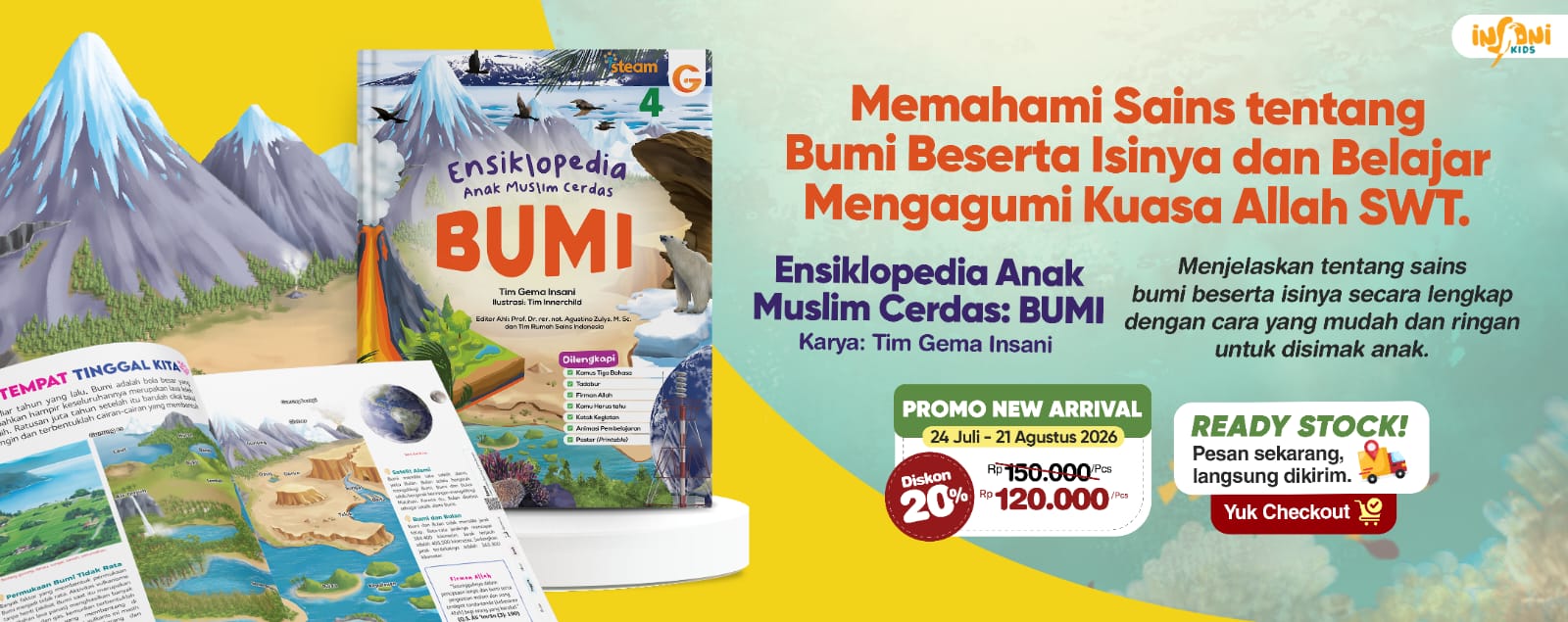 Ensiklopedia Anak Muslim Cerdas: 4. Bumi